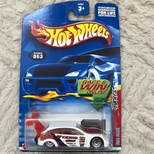 Mattel Hot Wheels 2002 collector # 063 Ford Focus, New factory sealed packaging